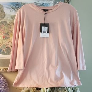 Nwt flutter sleeves top